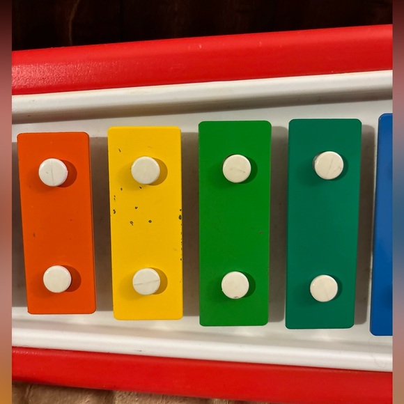 Vintage Little Tikes Xylophone Tap A Tune Musical Pull Toy - Picture 3 of 11